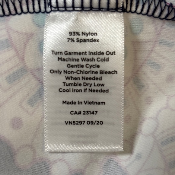 Talbots Jersey Paisley Shift Dress Size P. 3/4 Sleeve Boat Neck    SKU 11 - Picture 11 of 12